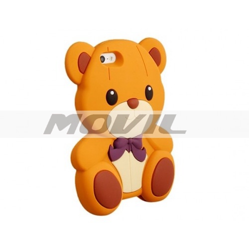 Funda Case De Silicon Oso Teddy Bear Iphone 5 5s Apple